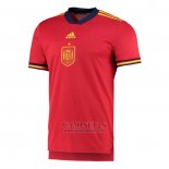 Camiseta Espana Primera Euro 2022 Tailandia