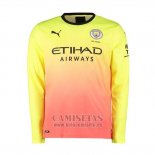Camiseta Manchester City Tercera Manga Larga 2019-2020