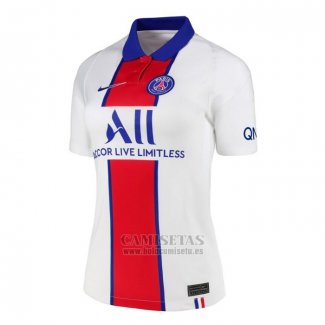 Camiseta Paris Saint-Germain Segunda Mujer 2020-2021