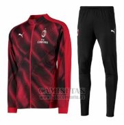 Chandal del AC Milan 2019-2020 Rojo