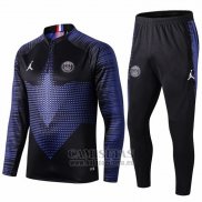 Chandal del Paris Saint-Germain Nino 2019-2020 Azul