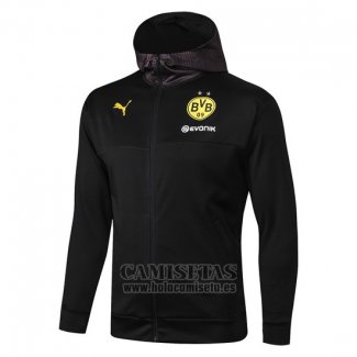 Chaqueta con Capucha del Borussia Dortmund 2019-2020 Negro