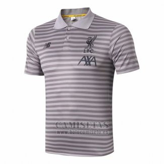 Polo Liverpool 2019-2020 Gris Claro