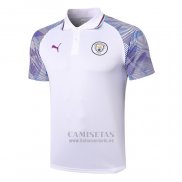 Polo Manchester City 2020-2021 Blanco