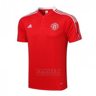 Polo Manchester United 2021-2022 Rojo