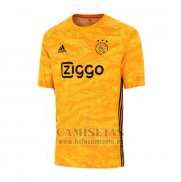 Tailandia Camiseta Ajax Portero 2019-2020 Amarillo