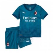 Camiseta AC Milan Tercera Nino 2020-2021
