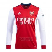 Camiseta Arsenal Primera Manga Larga 2021-2022
