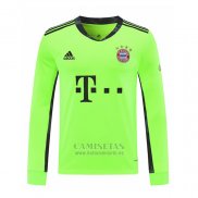 Camiseta Bayern Munich Portero Manga Larga 2020-2021 Verde