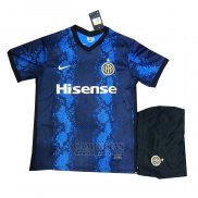 Camiseta Inter Milan Primera Nino 2021-2022