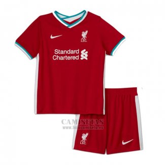 Camiseta Liverpool Primera Nino 2020-2021