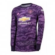 Camiseta Manchester United Portero Primera Manga Larga 2019-2020