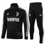 Chandal de Sudadera del Juventus 2020-2021 Negro  Chandal de Sudadera del Juventus 2020-2021 Negro
