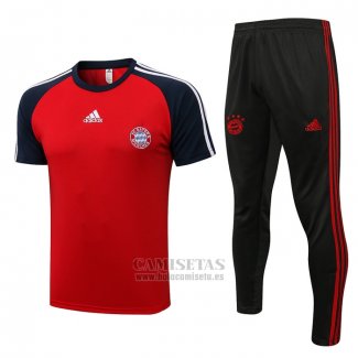 Chandal del Bayern Munich Manga Corta 2021-2022 Rojo