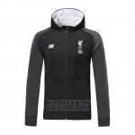 Chaqueta con Capucha del Liverpool 2019-2020 Negro