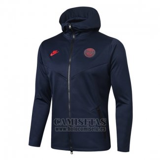 Chaqueta con Capucha del Paris Saint-Germain 2019-2020 Negro