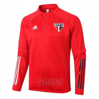 Chaqueta del Sao Paulo 2020-2021 Rojo