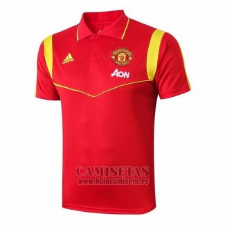 Polo Manchester United 2019-2020 Rojo y Amarillo