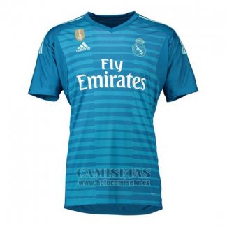 Tailandia Camiseta Real Madrid Portero Segunda 2018-2019