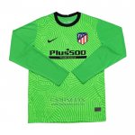 Camiseta Atletico Madrid Portero Manga Larga 2020-2021 Verde  Camiseta Atletico Madrid Portero Manga Larga 2020-2021 Verde
