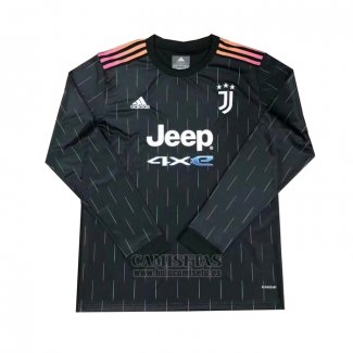 Camiseta Juventus Segunda Manga Larga 2021-2022