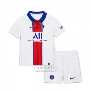 Camiseta Paris Saint-Germain Segunda Nino 2020-2021