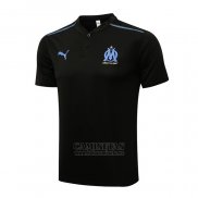 Camiseta Polo del Olympique Marsella 2021-2022 Negro
