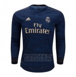 Camiseta Real Madrid Segunda Manga Larga 2019-2020