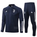 Chandal de Chaqueta del Juventus Nino 2020-2021 Azul  Chandal de Chaqueta del Juventus Nino 2020-2021 Azul