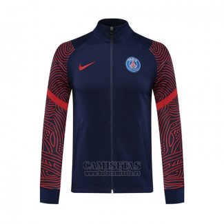 Chaqueta del Paris Saint-Germain 2020-2021 Azul y Rojo