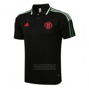 Polo Manchester United 2021-2022 Negro y Verde