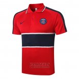 Polo Paris Saint-Germain 2020-2021 Rojo y Azul