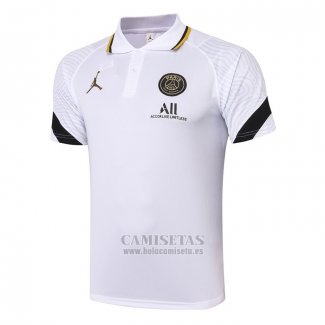 Polo Paris Saint-Germain Jordan 2020-2021 Blanco