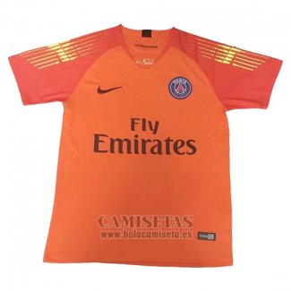 Tailandia Camiseta Paris Saint-Germain Portero 2018-2019 Naranja