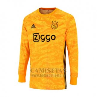 Camiseta Ajax Portero Manga Larga 2019-2020 Amarillo