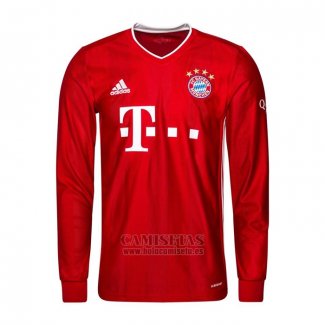 Camiseta Bayern Munich Primera Manga Larga 2020-2021