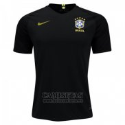 Camiseta Brasil Portero 2018 Negro