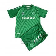 Camiseta Everton Portero Segunda Nino 2021-2022