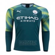 Camiseta Manchester City Portero Primera Manga Larga 2019-2020