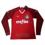 Camiseta Palmeiras Portero Manga Larga 2019 Rojo