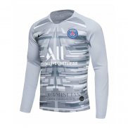 Camiseta Paris Saint-Germain Portero Manga Larga 2020-2021 Gris