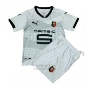 Camiseta Stade Rennais Segunda Nino 2020-2021