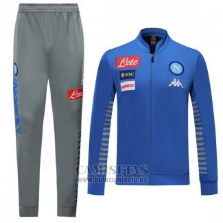 Chandal del Napoli 2019-2020 Azul