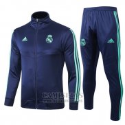 Chandal del Real Madrid 2019-2020 Azul Oscuro