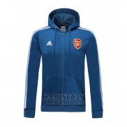 Chaqueta con Capucha del Arsenal 2019-2020 Azul