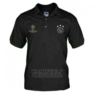 Polo Ajax UEFA 2019-2020 Negro