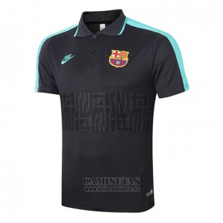 Polo Barcelona 2020-2021 Negro