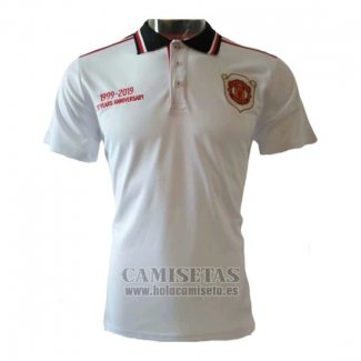 Polo Manchester United 20th Aniversario 2019-2020 Blanco