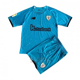 Camiseta Athletic Bilbao Portero Segunda Nino 2021-2022