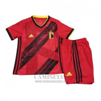 Camiseta Belgica Primera Nino 2020